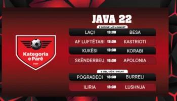 Kategoria e Parë/ Java e 22-të, Skënderbeu pret Apoloninë, Laçi luan ndaj Besës