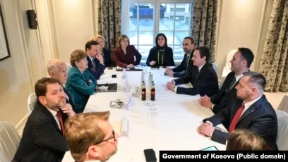 Kërkesat e Kosovës për Serbinë, Kurti takim me senatorët amerikanë në Konferencën e Mynihut