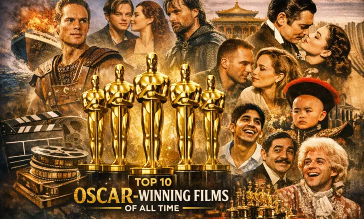 Këta janë 10 filmat hollivudian që kanë fituar më së shumti çmime Oscar