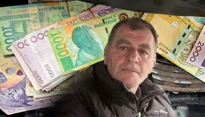 Kjo është çanta me paratë e grabitura në bankë, autori ishte pa maskë