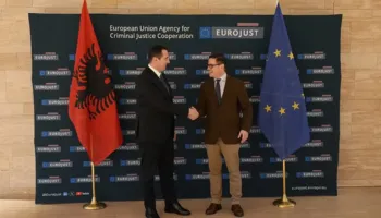 Klodian Braho në Hagë, kreu i SPAK takohet me presidentin e Eurojust