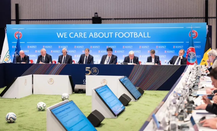 Komiteti Ekzekutiv i UEFA zhvillon mbledhjen e parë për vitin 2026. Në fokus, përditësimi i Strategjisë së Qëndrueshmërisë së Futbollit 2030 & vlerësimi i arbitrave