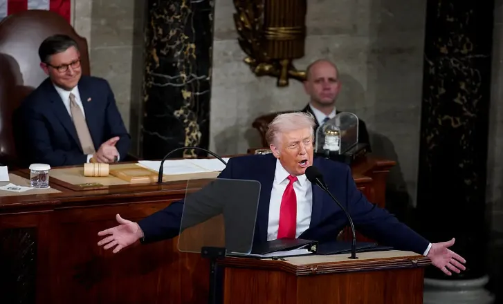 Kongresi Amerikan! Trump mban fjalimin rekord, shpall “rikthimin e madh” të SHBA-ve: Kjo është epoka jonë e artë