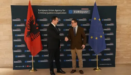 Kreu i SPAK, Klodjan Braho takohet me Presidentin e Eurojust-it, Michael Schmid