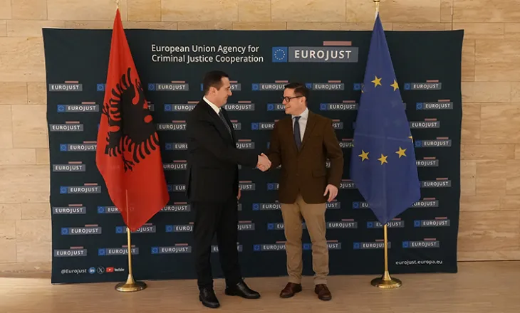 Kreu i SPAK, Klodjan Braho takohet me Presidentin e Eurojust-it, Michael Schmid