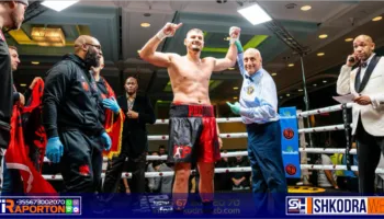 Kristian Prenga “shkatërron” kundërshtarin në 2 minuta, fitorja e 20-të me nokaut për kampionin shqiptar