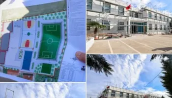 Kryeministri Rama: Dy terrene të reja sportive për mbi 300 nxënës në Shkollën “Tring Smajli” në Shkodër