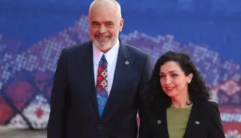 Kryeministri Rama vizitë zyrtare në Kosovë, takim me Vjosa Osmanin dhe Albin Kurtin