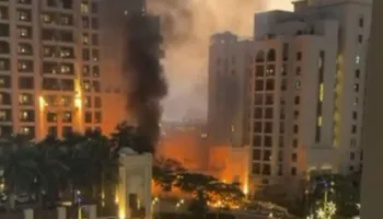Kundërpërgjigjet Irani? Goditet Dubai: Shpërthim i fortë në “Palm Island” pranë kullës Burj Khalifa-s, hoteli në flakë (VIDEO)