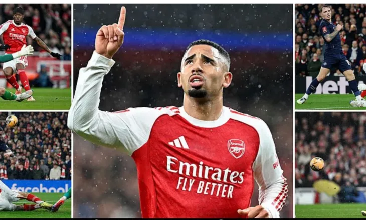 Kupa e Anglisë, Arsenal nuk gabon, shkatërron Wigan, kalon në raundin e 5