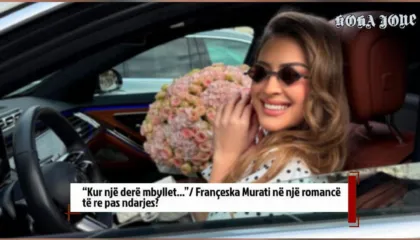 “Kur një derë mbyllet…”/ Françeska Murati në një romancë të re pas ndarjes?