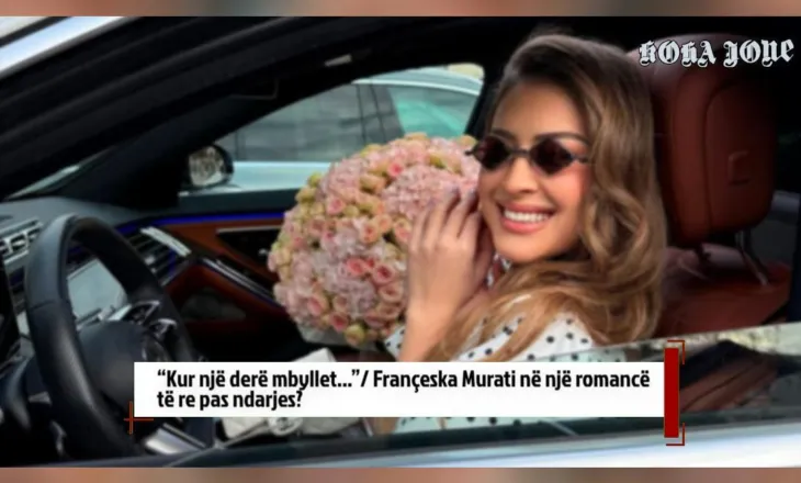 “Kur një derë mbyllet…”/ Françeska Murati në një romancë të re pas ndarjes?