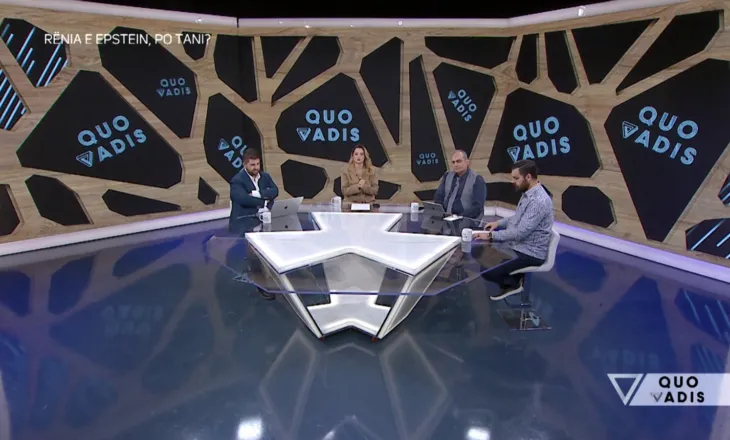 Kush i fshiu 3 minuta te kamera e sigurisë në burgun e Epstein? Përgjigjet Goxhaj në QUO VADIS