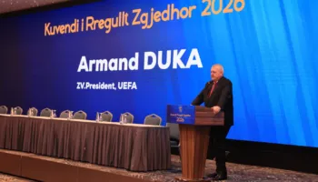 Kuvendi Zgjedhor i FFK, Presidenti Duka vlerëson progresin dhe zhvillimin e futbollit në Kosovë