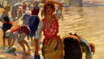 “Laje ti moj goce, laje…” piktura e Bauernfield për gratë e Osumit