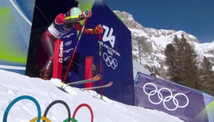 Lara Colturi, shpresë për medalje, në sfidën e parë, skiatorja u rendit në vendin e katërt 