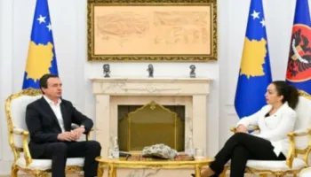 Lëvizja Vetëvendosje cakton Albin Kurtin si mandatar për formimin e Qeverisë, propozimi i dërgohet presidentes Osmani