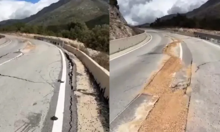 Lidh fshatin Kuç me Qeparoin, çahet rruga e lumit të Vlorës, dyshohet të jetë shkaktuar nga…