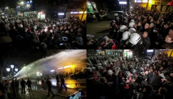 LIVE/ PD radikalizon protestën, i vë flakën ish-vilës së Enver Hoxhës. Përleshje me policinë. Rama: Opozita me plehrat kundër qytetarëve të Tiranës