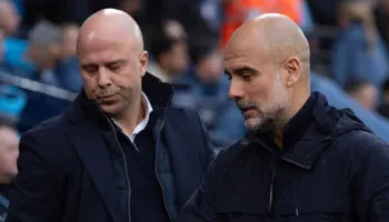Liverpool-Manchester City, formacionet zyrtare të supersfidës. Slot dhe Guardiola hedhin më të mirët në fushë