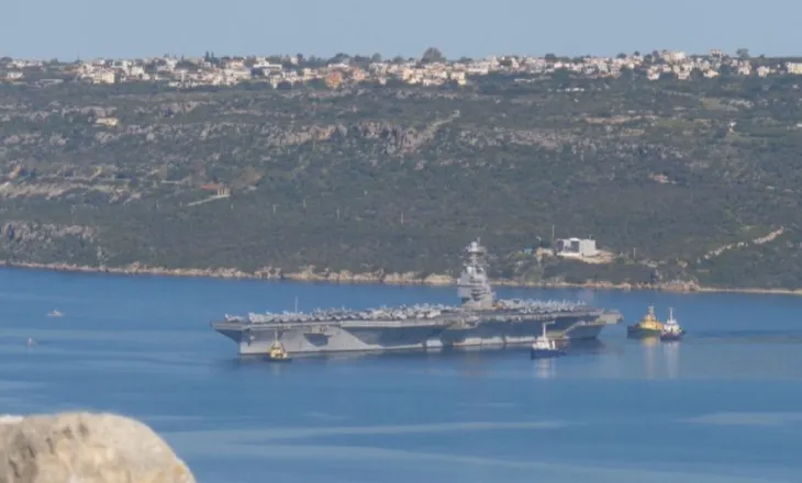 Luftë apo marrëveshje bërthamore? Aeroplanmbajtësja amerikane niset nga Kreta në Lindjen e Mesme