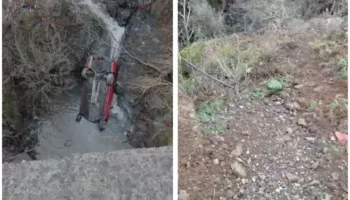 Makina bie në përrua në Mat, shpëton mrekullisht drejtuesi