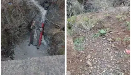 Makina bie në përrua në Mat, shpëton mrekullisht drejtuesi