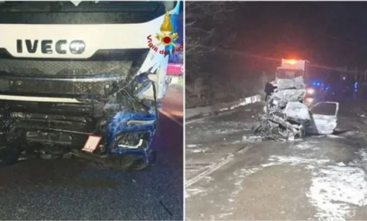 Makina e tij u përplas me kamionin e plehrave në Itali, ja kush është shqiptari që humbi jetën mes flakëve