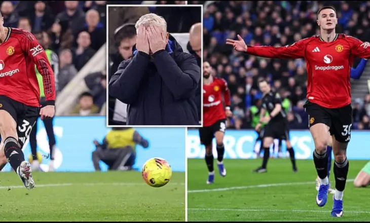 Manchester United nuk ka të ndalur me Michael Carrick, mposht Evertonin, i afrohet vendit të tretë(VIDEO)