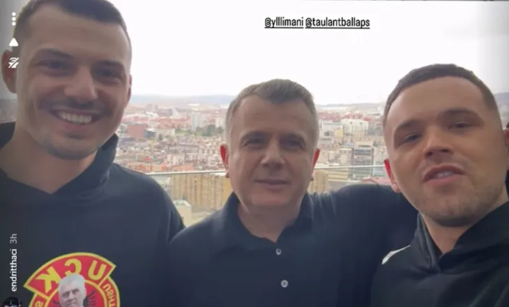 Marshi në përkrahje të ish-krerëve të UÇK-së/ Endrit Thaçi publikon foto me Yll Limanin e Taulant Ballën