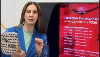 Matura Shtetërore 2026/ Nis plotësimi i formularit A1, Kumbaro: Zgjedhja që bëni sot do t’ju orientojë drejt fazës tjetër të studimeve