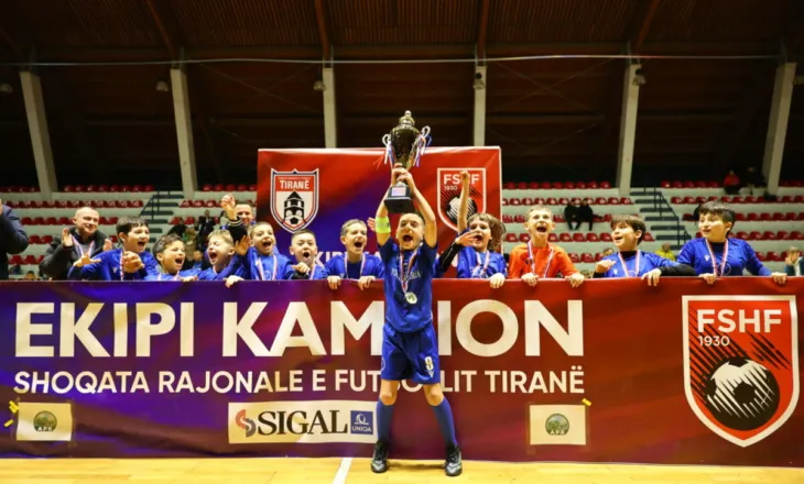 Mbyllet edicioni i tretë i turneut “Futsal Junior”, fiton KP Junior që mundi Tiranën