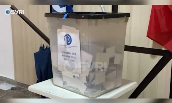 Mbyllet votmi për zgjedhjen e kreut të PD, Dega Lezhë/ Nis numërimi i votave