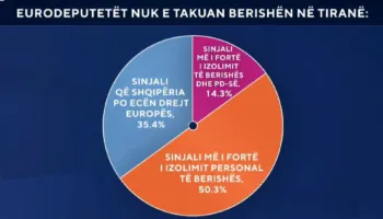 McAllister nuk e takoi Berishën/ Sondazhi: Sinjali më i fortë i izolimit personal