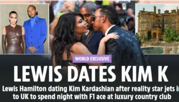 Media britanike: Lewis Hamilton dhe Kim Kardashian janë çift