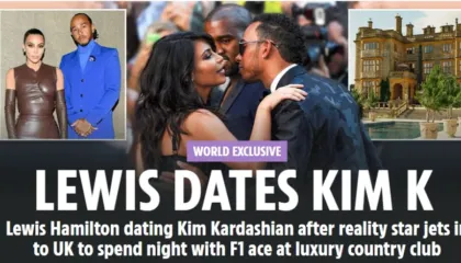 Media britanike: Lewis Hamilton dhe Kim Kardashian janë çift