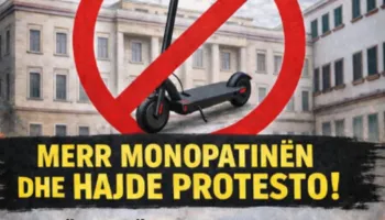 “Merre monopatinën dhe hajde protesto”! Sot, tubimi përpara Ministrisë së Brendshme