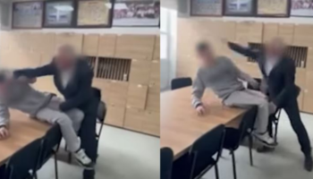 Mësuesi rrahu nxënësin dhe u arrestua, kolegët e tij në protestë