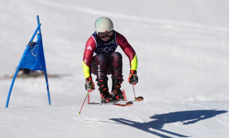 “Milano-Cortina 2026”/ Lara Colturi e mbyll pa medalje, renditet në vendin e 10 në garën e sllallomit