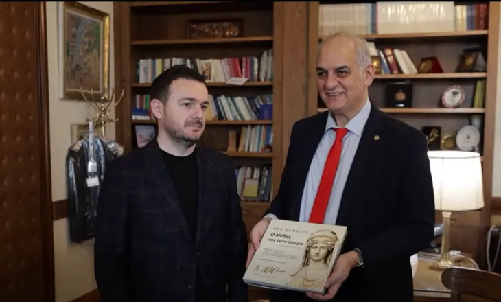 Ministri Salla dhe rektori i Universitetit Bujqësor të Athinës diskutojnë bashkëpunimin akademik dhe kërkimor