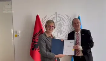 Ministrja e Shëndetësisë, Evis Sala, në Danimarkë në “Ditën e Shqipërisë”…