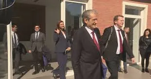 Misioni faktmbledhës i PPE,Berisha i pret në PD:Folëm për zgjedhjet dhe narkoshtetin