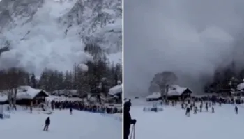 Momente dramatike në Itali, orteku i borës bie mbi skiatorët