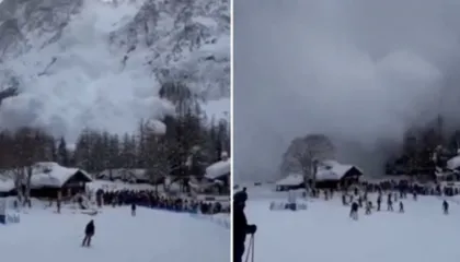 Momente dramatike në Itali, orteku i borës bie mbi skiatorët