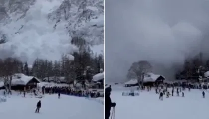 Momente dramatike në Itali, orteku i borës bie mbi skitarët