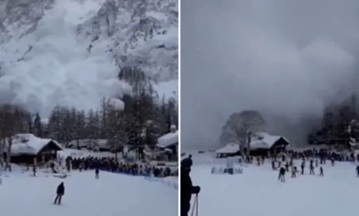 Momente dramatike në Itali, orteku i borës bie mbi skitarët