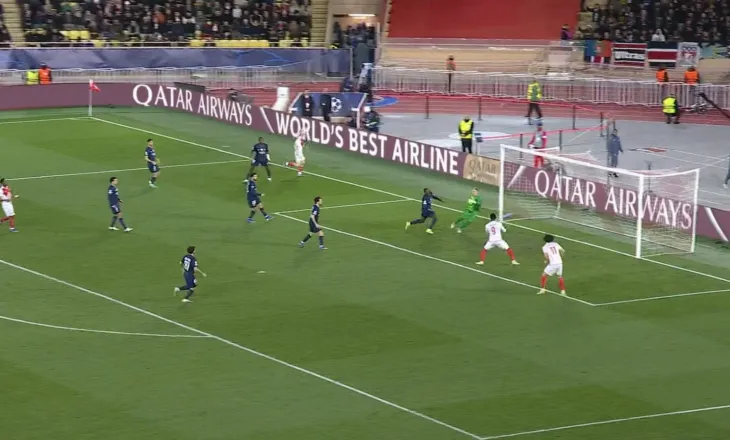 Monaco befason PSG-në që në minutën e parë, nis direkt me gol sfida në Principatë (video)