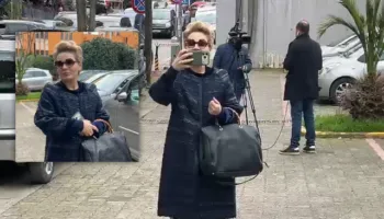 Monika Kryemadhi batuta me gazetarët para GJKKO: Mirin e kam shok, s’jam e pavarur