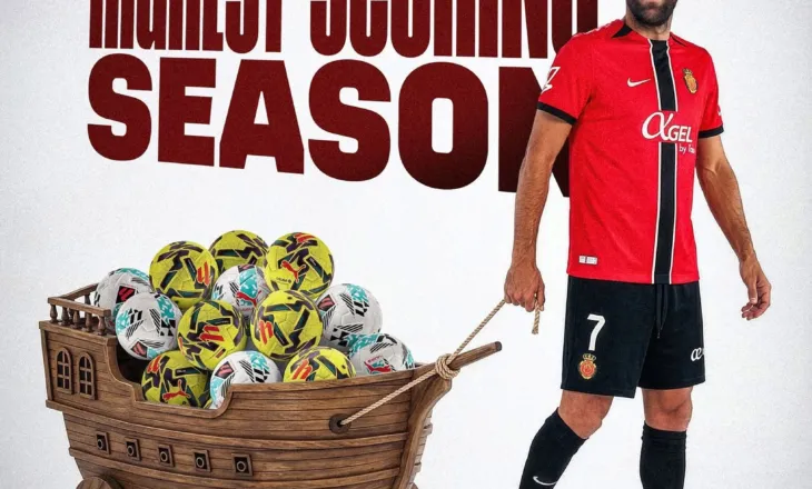 Muriqi gjen golin e radhës, i 16-ti në La Liga këtë sezon (Video)