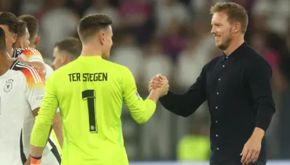 Nagelsmann mesazh Ter Stegen pas dëmtimit: Do ta presim për Kupën e Botës, rëndësi ka rikuperimi